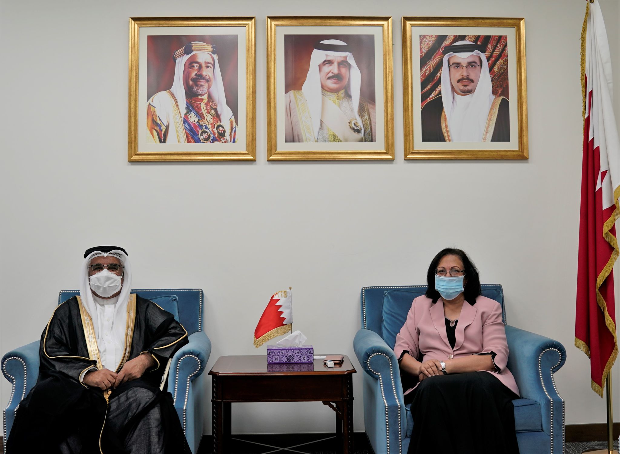 وزيرة الصحة تستقبل سفير مملكة البحرين لدى جمهورية إندونيسيا بمناسبة تعيينه