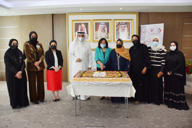 تحت رعاية سعادة وزيرة الصحة لجنة تكافؤ الفرص بالوزارة تحتفل بيوم المرأة البحرينية