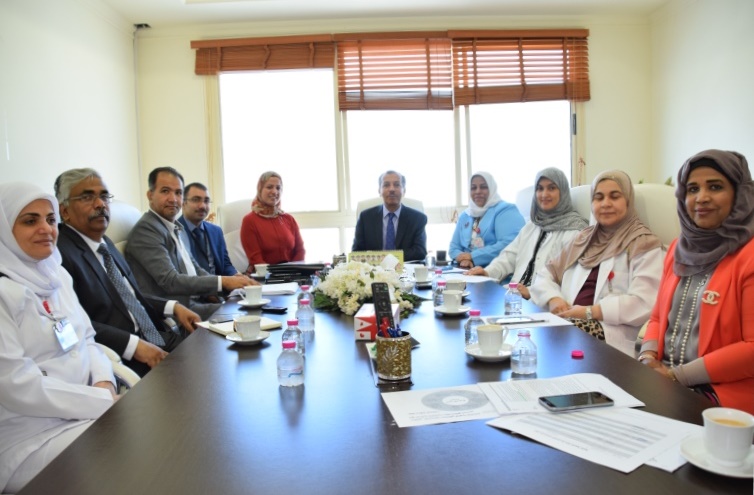 وزارة الصحة تبحث تطوير وتحسين سير العمل  بقسم الطوارئ في مجمع السلمانية الطبي