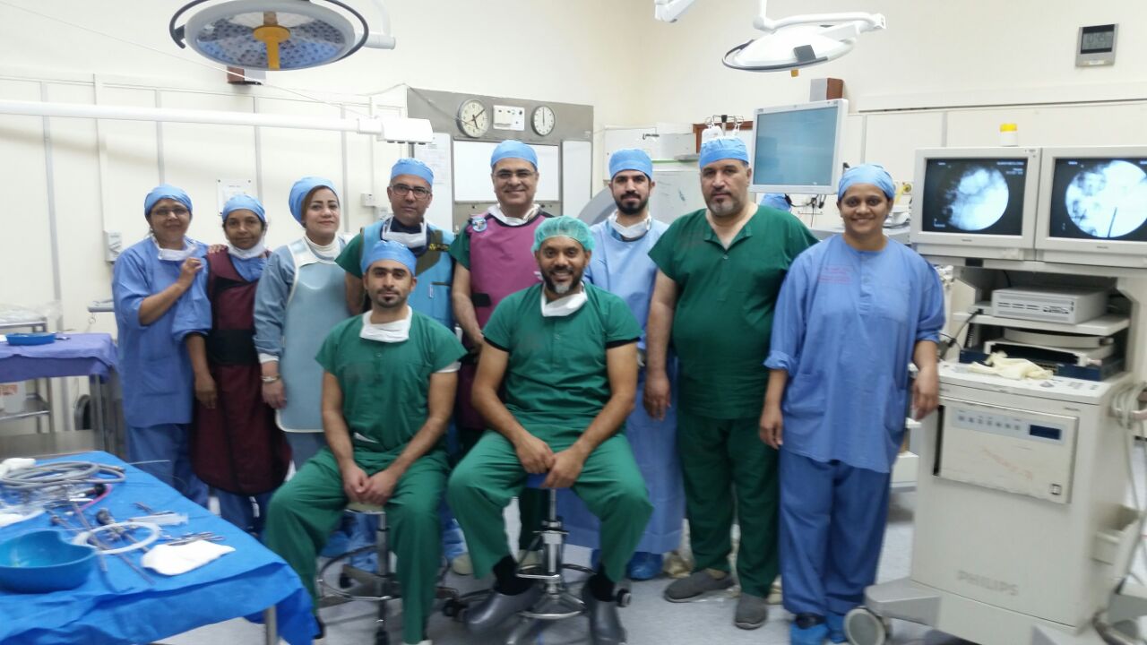 Surgical team at SMC removes stones from Obese and heart disease patient using Percutaneous nephrolithotomy ( PCNL )