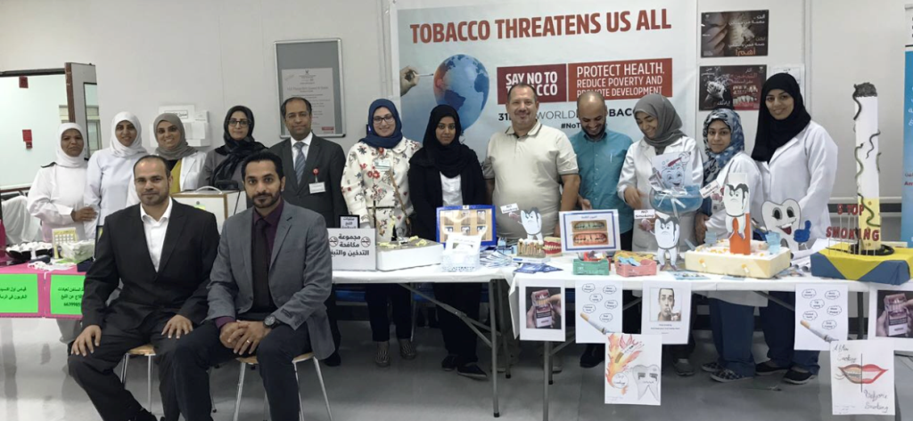 بإقامة عيادة متنقلة في مجمع السلمانية الطبي - "الصحة" تختتم فعاليات الاحتفال باليوم العالمي للامتناع عن التبغ