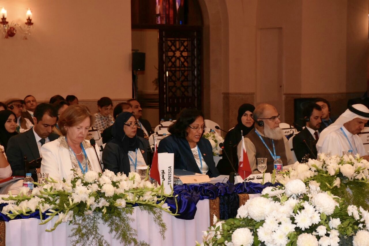 الوزيرة "الصالح" تشارك في  أعمال الدورة الرابعة والستون للجنة الإقليمية لمنظمة الصحة العالمية لشرق المتوسط في اسلام أباد بجمهورية باكستان الاسلامية ..