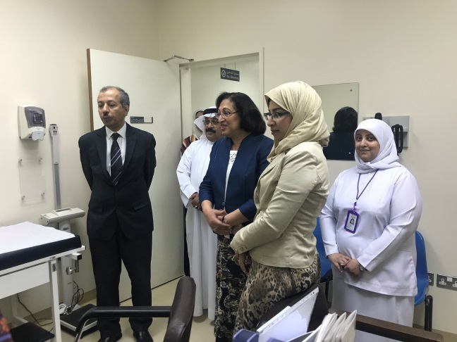 The Minister of Health launched the genetic testing unit 