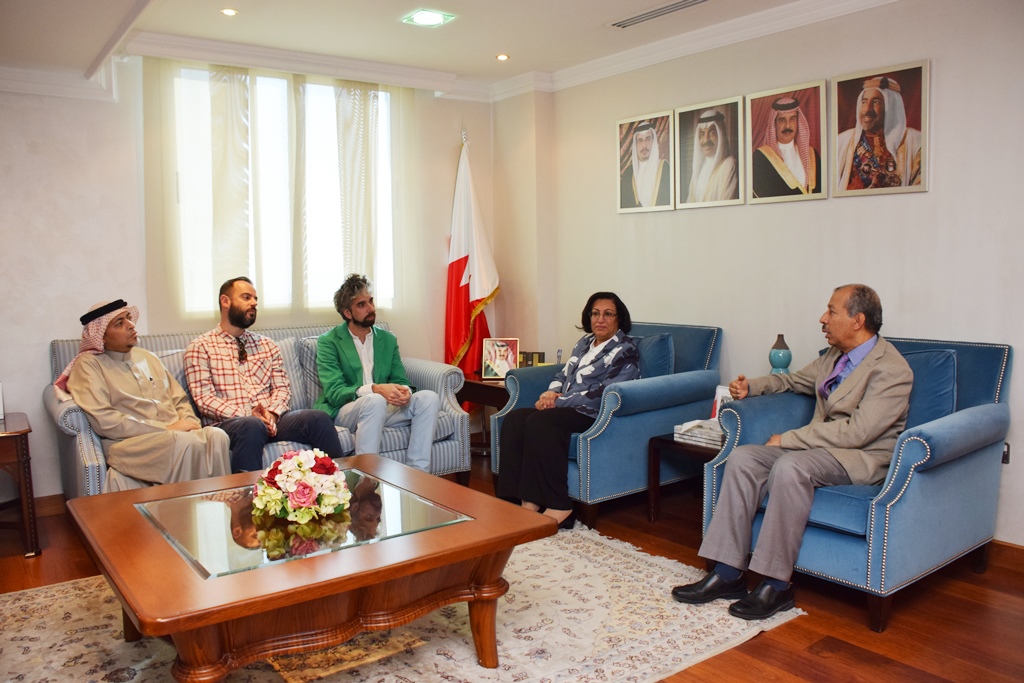 Minister of Health receives the Sickle Cell Anemia Specialist Prof. Alexander Kumar
