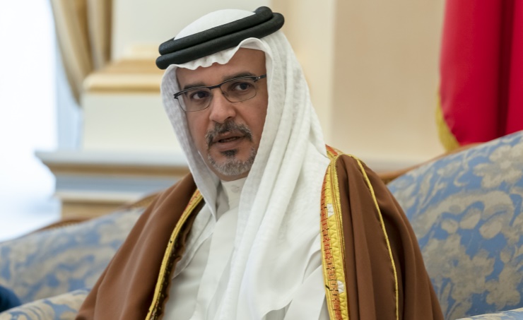 HRH the Crown Prince receives the Speaker of the Council of Representatives and the Shura Council Chairman