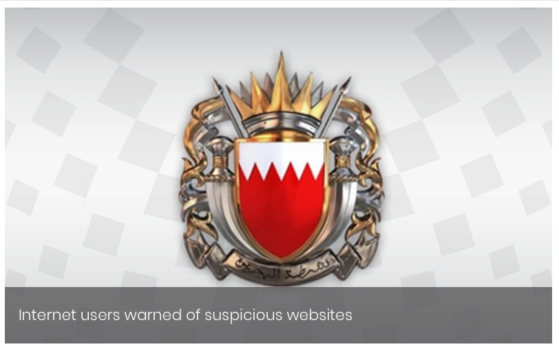 Internet users warned of suspicious websites