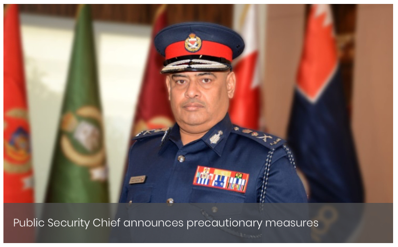 Public Security Chief announces precautionary measures