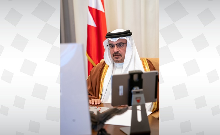 HRH the Crown Prince chairs the weekly Cabinet meeting