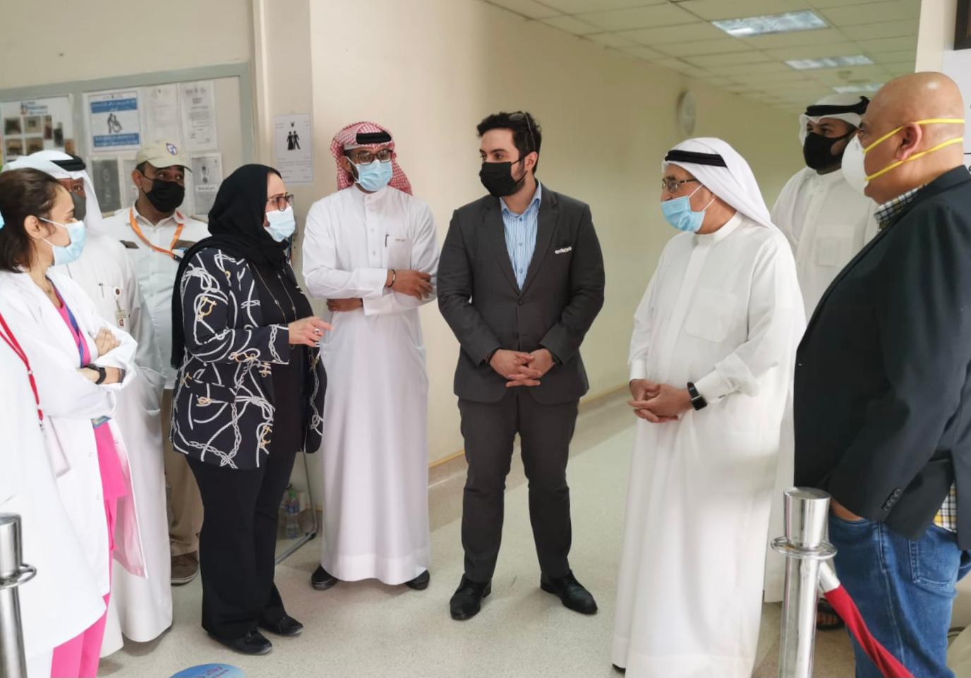SCH President inspects East Riffa Health Center