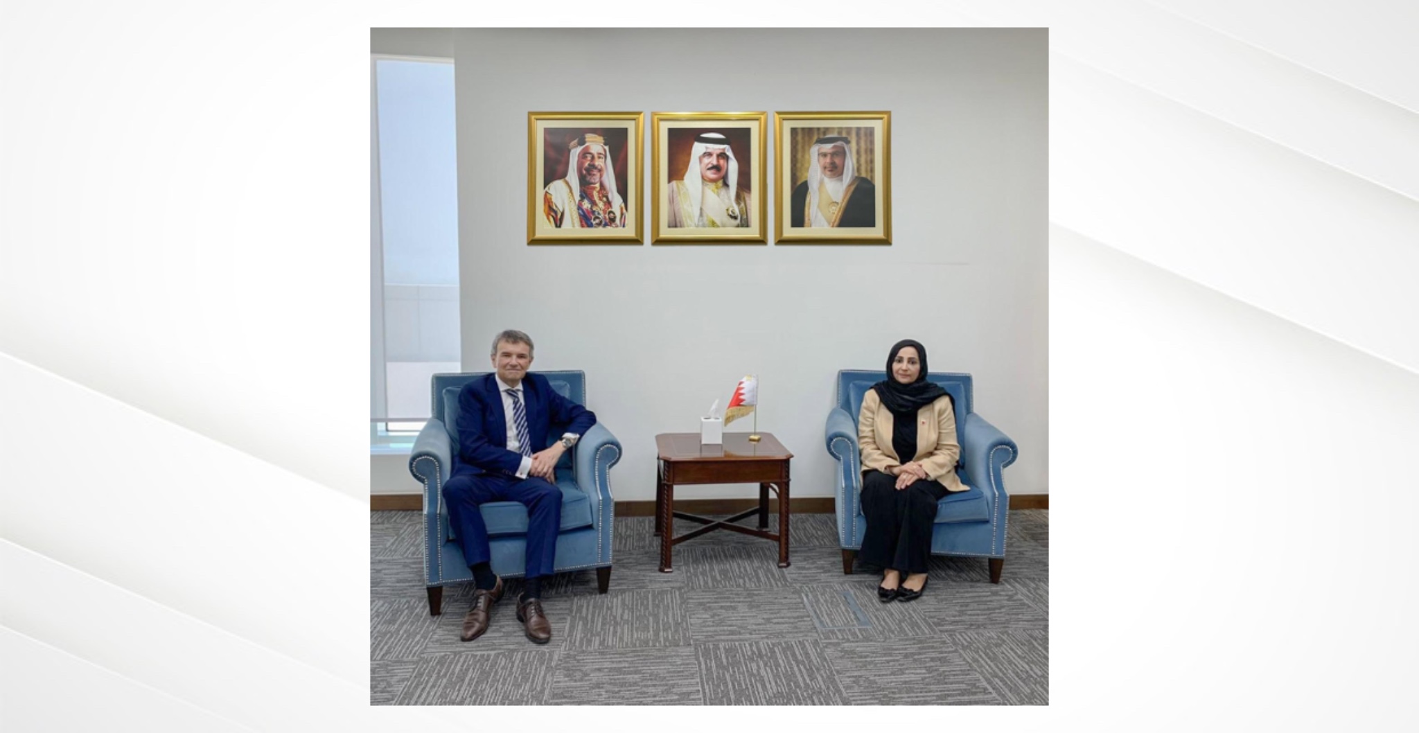 Minister of Health Receives the Ambassador of the Kingdom of Spain to the Kingdom of Bahrain (Resident in Kuwait)