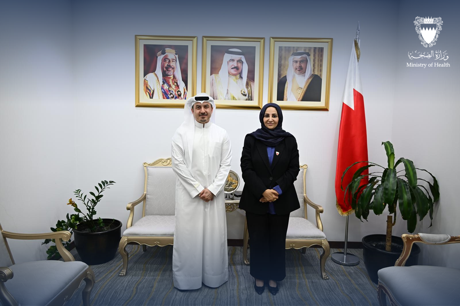 وزيرة الصحة تستقبل الرئيس التنفيذي للمركز الخليجي للوقاية من الأمراض ومكافحتها