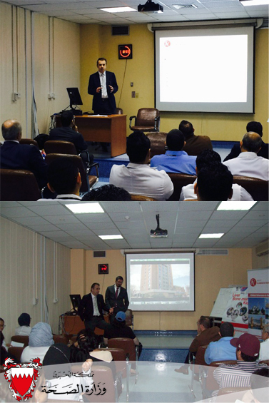Giving lectures on hepatitis -  A delegate from “Florence Nightingale hospital” in Turkey visits patients of liver transplant in SMC.