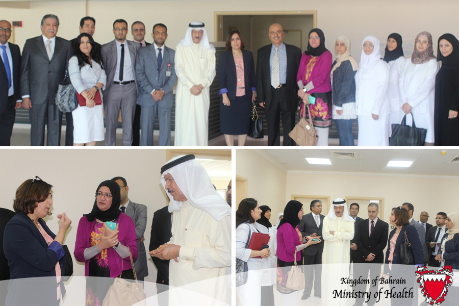 Urged officials to rush to the opening of the center in the middle of next May - His Excellency the Minister of Health is doing an inspection visit to Sheikh Jaber Al-Sabah health center