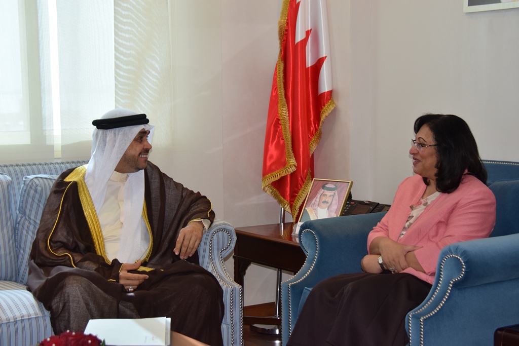 H.E minister of health receives the MP Ali Alateesh and praise the collaboration between the Executive and Legislator